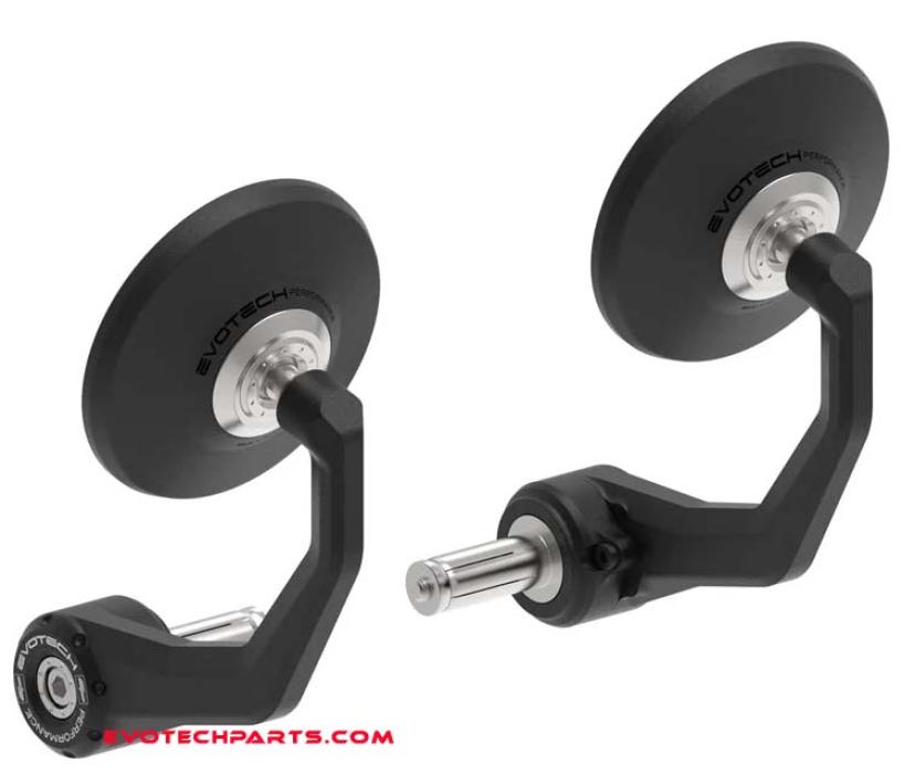 Handlebar end mirrors from Evotech Performance